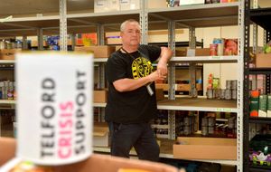 Simon Lellow of Telford Crisis Support 