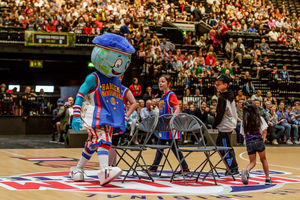 The Harlem Globetrotters in Birmingham. Credit: Chris Bowley