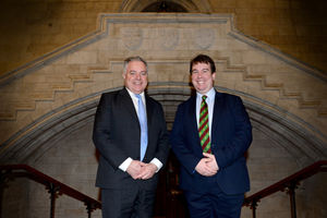 Newbies – Clwyd South MP Simon Baynes and Montgomeryshire MP Craig Williams
