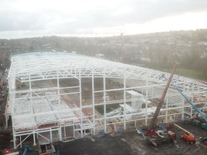 Supporting image for story: Work on track for £73 million Sandwell Aquatics Centre
