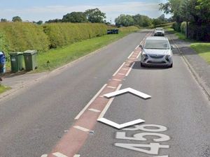 Supporting image for story: Two men assessed after two-vehicle crash between Shrewsbury and Welshpool