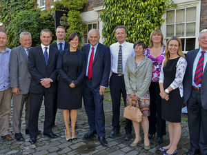 Supporting image for story: Vince Cable visits Welshpool businesses