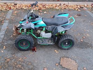 Supporting image for story: Mini quad bike seized and sent for destruction after helmetless adult rider spotted 'whizzing' around Shrewsbury park
