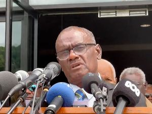 Supporting image for story: Solomon Islands lawmakers elect former foreign minister as new prime minister