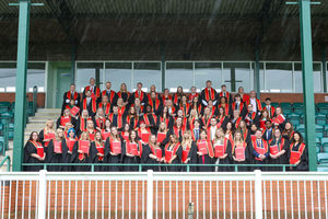 Last year's graduate apprentices. Picture: Staffordshire County Council