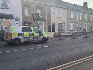 West Midlands Police remain at the scene where a 22-year-old man sadly died after being stabbed on Monday afternoon