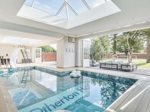 Indoor swimming pool at Otherton Hall. (Photo: Sykes Holiday Cottages)
