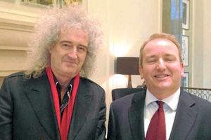 Supporting image for story: Wrekin MP Mark Pritchard in animal welfare talks with Brian May