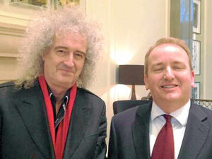 Supporting image for story: Wrekin MP Mark Pritchard in animal welfare talks with Brian May