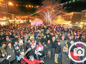 Supporting image for story: Festive fun in full flow as lights switched on across Shropshire