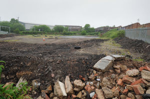 The now cleared site at Kendricks Road
