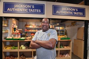 George Jackson oof Jackson's Authentic Tastes. Photo: Steve Leath