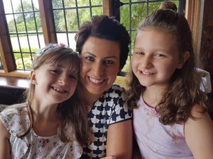 Supporting image for story: Isla, 8, raises £1,100 for charity after aunt's heart tumour