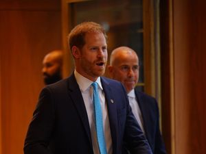 Supporting image for story: Harry all smiles at London charity event for children