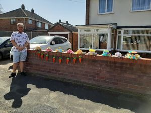 Supporting image for story: Easter bonnets bright up the street 
