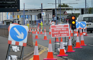 Work to replace tram tracks on Bilston Road has shut a stretch of the A41 until November