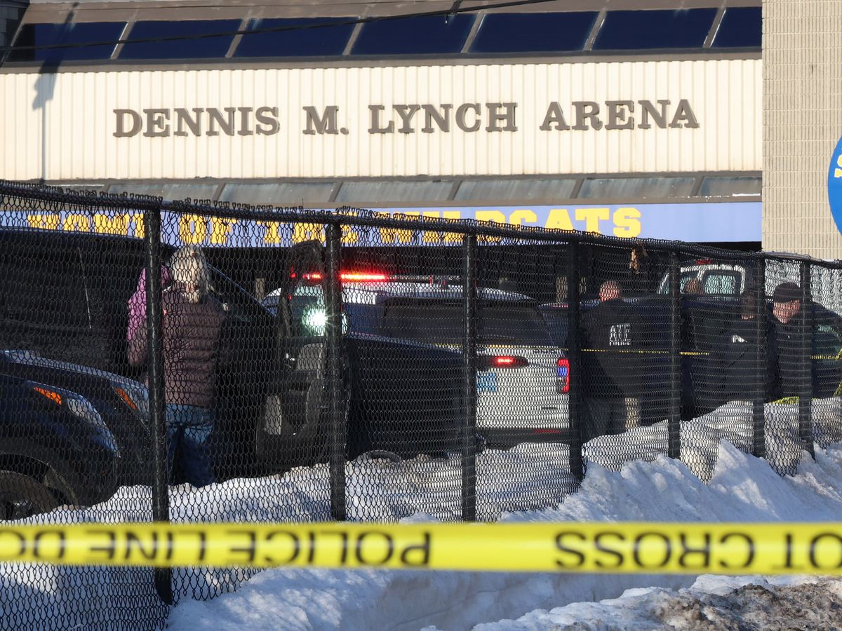 Three killed, including suspect, in shooting at Rhode Island hockey rink
