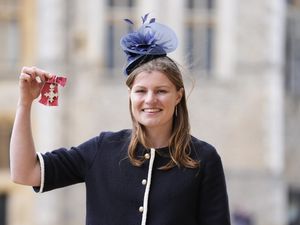 Supporting image for story: Princess Royal surprised by campaigner during investiture ceremony