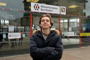 Jon Burke was struggling to get home, but said he understood why the bus drivers were striking