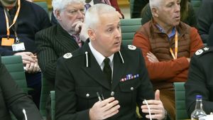 Screen grab of Mike O'Hara, Assistant Chief Constable, West Midlands Police, appearing before the Home Affairs Committee, for a hearing on Football Policing, at the House of Commons, London. Picture date: Tuesday January 6, 2026. PA Photo. Photo credit should read: House of Commons/UK Parliament/PA Wire