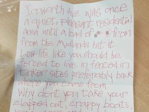 Supporting image for story: Police investigate Welsh poison pen letter criticising family’s Birmingham accents