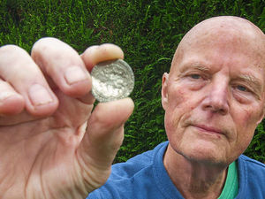 Supporting image for story: Shropshire metal detectorist uncovers rare 500-year-old coin in village field