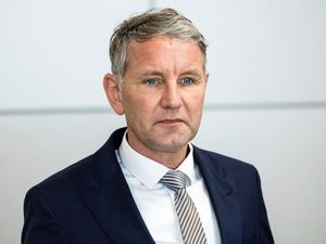 Supporting image for story: Verdict expected for German politician Bjorn Hocke, accused of using Nazi slogan