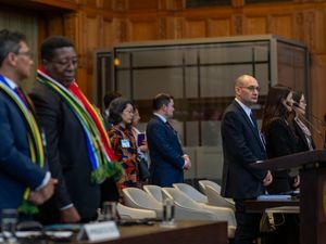 Supporting image for story: Israel tells top UN court it is doing all it can to protect civilians in Gaza