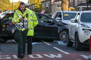 The scene in Sutton Coldfield. Photo: SnapperSK