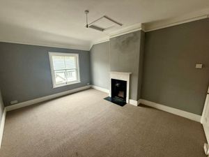 A vacant two-bedroom property in Pen-y-Bont-Fawr will be sold at auction later this month. Picture: Auction House.