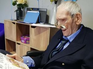 Supporting image for story: War veteran Norman celebrates turning 100