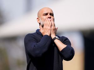 Supporting image for story: Pep Guardiola happy for City to keep title destiny in their own hands