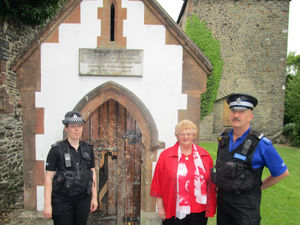 Supporting image for story: 'Mindless' vandals break into Newtown family crypt