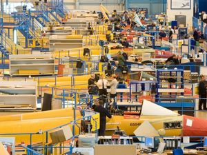 Supporting image for story: Manufacturing growth remains robust as signs point to easing supply chain woes