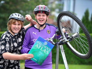 Supporting image for story: Wednesfield siblings to embark on 700km virtual bike ride for NHS