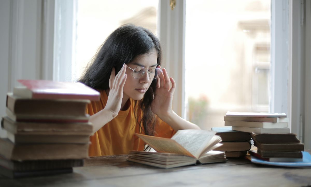Eyes on success - preventing eye strain during exam season