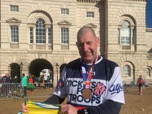 Supporting image for story: Telford soldier takes on marathon ahead of his preparations for King's Coronation