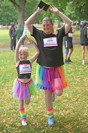 Arla O'Brien and Keleigh looked like they were having fun!