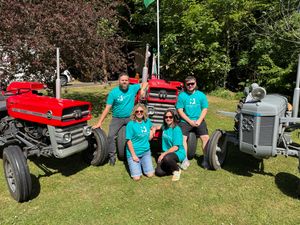 Supporting image for story: Nightingale House Hospice staff gear up for 270-mile vintage tractor challenge