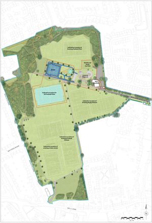 Bloxwich King George V Playing Fields
Credit 
Robothams Architects
Permission for use for LDR partners 