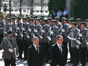 Supporting image for story: Starmer in Berlin as he hopes to ‘turn a corner on Brexit’