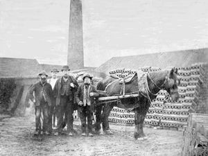 Supporting image for story: Victorian brickworks boss captured in image from down under