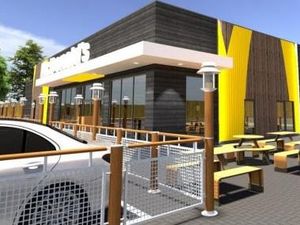 Supporting image for story: Fast-food giant lodges fresh designs for proposed new Lichfield restaurant 