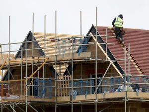 New houses being constructed.