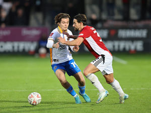 Supporting image for story: Analysis: Dark clouds loom over the Croud Meadow after Paul Hurst's final Shrewsbury game