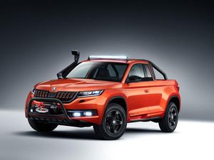 Supporting image for story: Skoda turns Kodiaq SUV into one-off Mountiaq pick-up