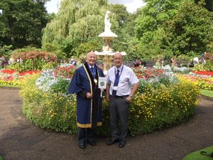 Supporting image for story: Ancient gild gives town flower power