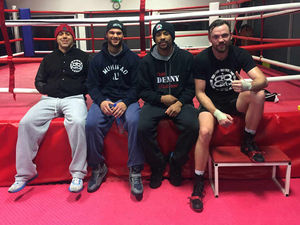 Supporting image for story: 'Southpaw school' with a world champion