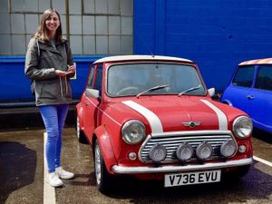 Supporting image for story: Staffordshire woman’s 'stunning' 1999 Rover Mini wins award