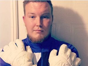 Supporting image for story: Telford goalie pledges cash to charity for all his clean sheets